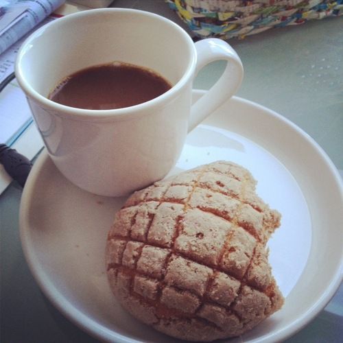 Mis palabras Café y pan dulce