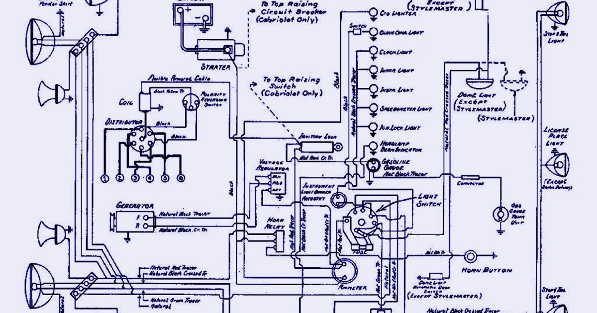 1940 Chevrolet Wiring Diagram - All of Wiring Diagram