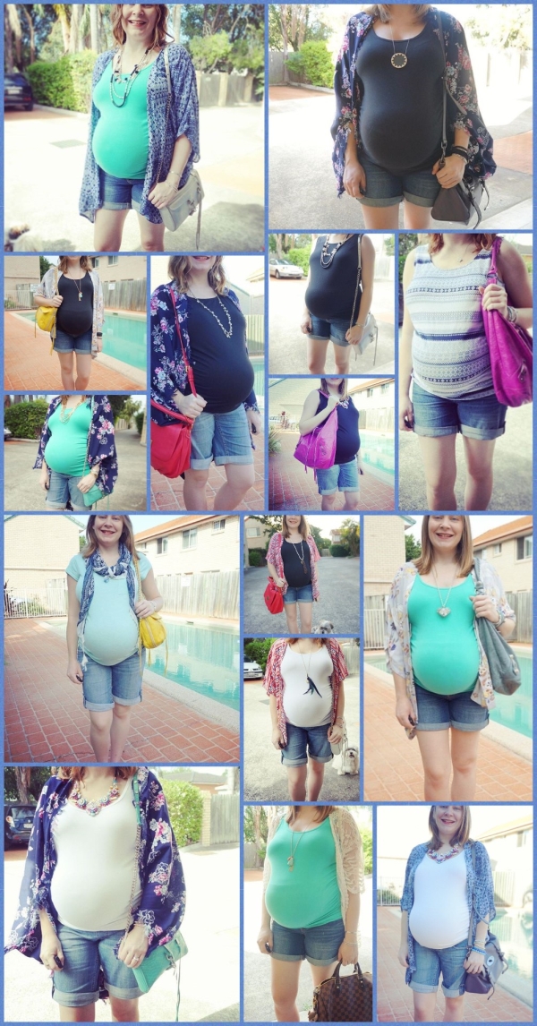 AwayFromBlue | Third Trimester Capsule Wardrobe Maternity Denim Outfits