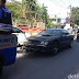 Mobil Mewah Mercy SL 500 Terbakar Akibat Korslet