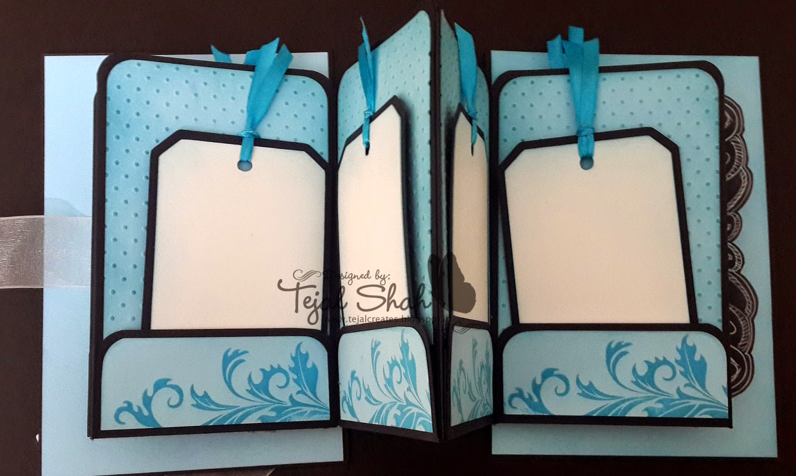 Creative Expressions Store Accordion fold card