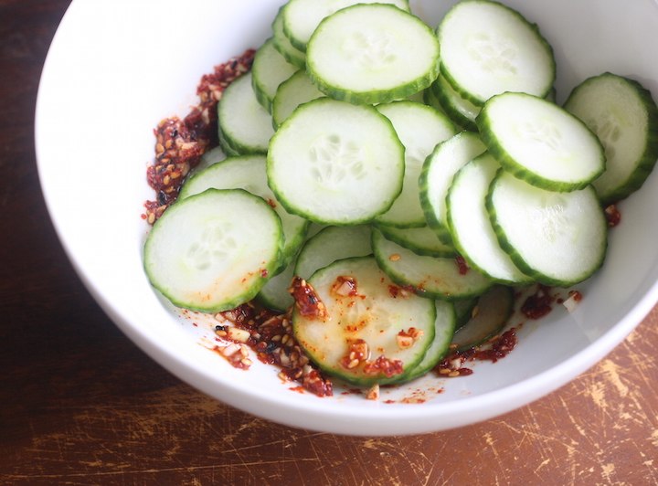 how to make spicy korean cucumber salad recipe