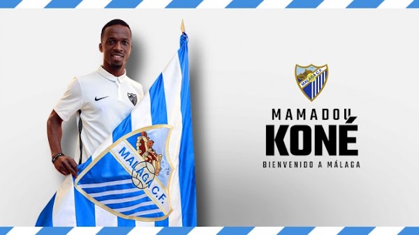 Oficial: El Málaga firma cedido a Mamadou Koné