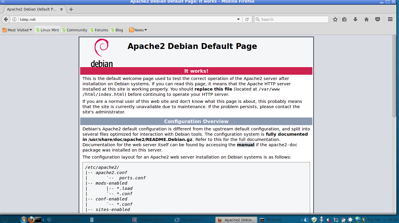 Debian tools. Сеть DNS Debian. Apache2 Debian стандартная страница. Apache2 Debian. Настройка DNS Debian.