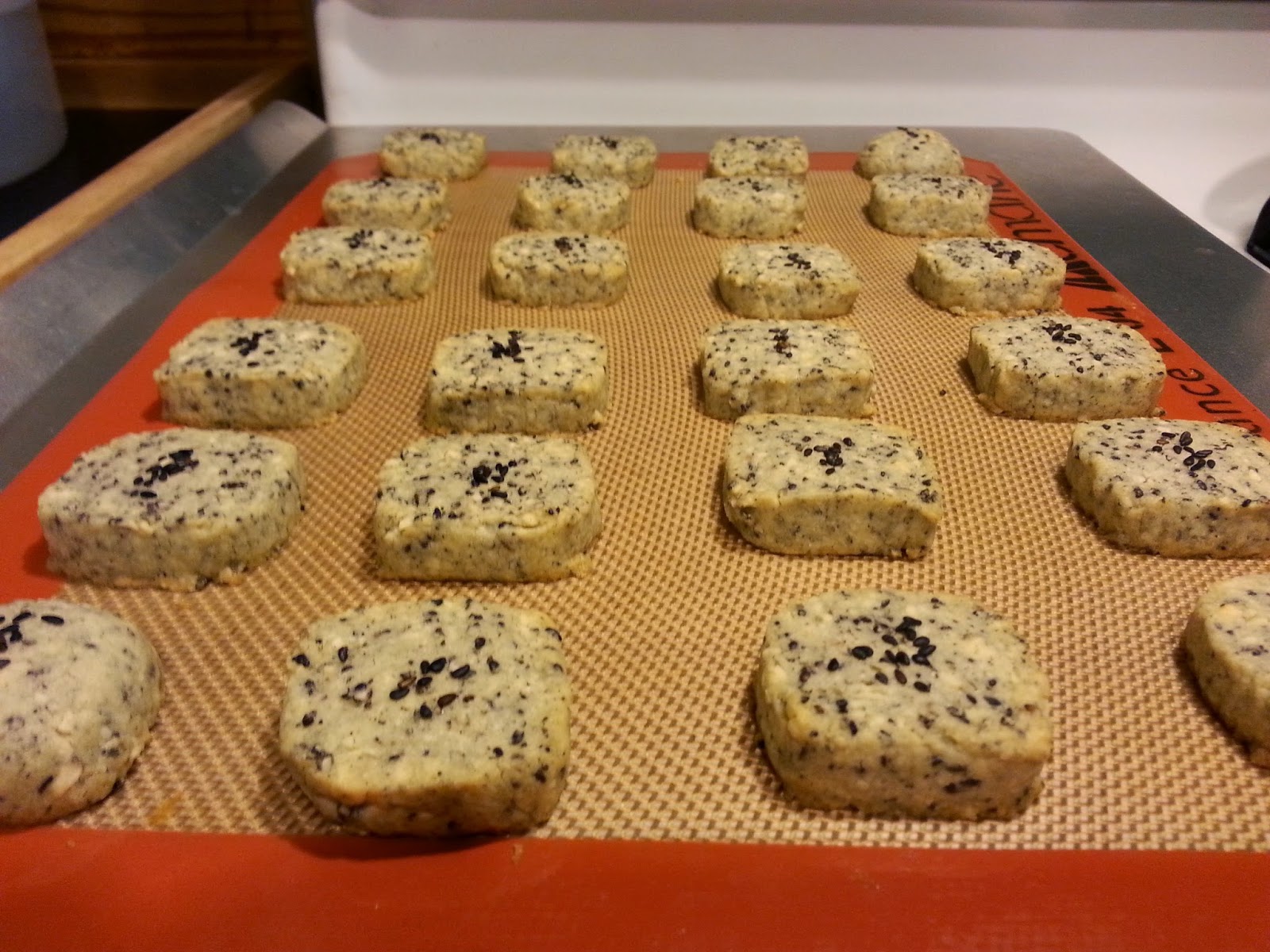 DAILY DOSES OF SUGAR Black Sesame Cookies