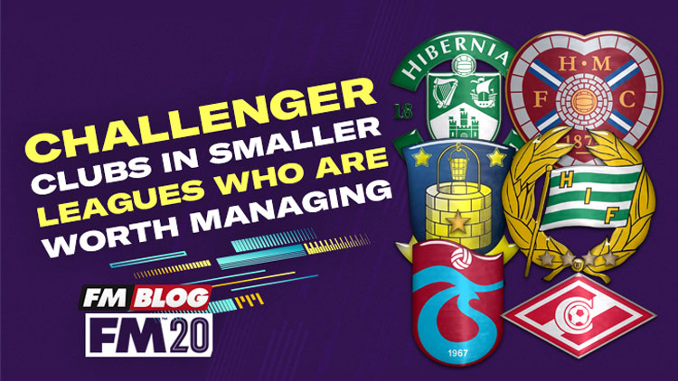 Challenger clubs in smaller leagues worth managing in Football Manager 2020 Challenger clubs in smaller leagues worth managing in Football Manager 2020