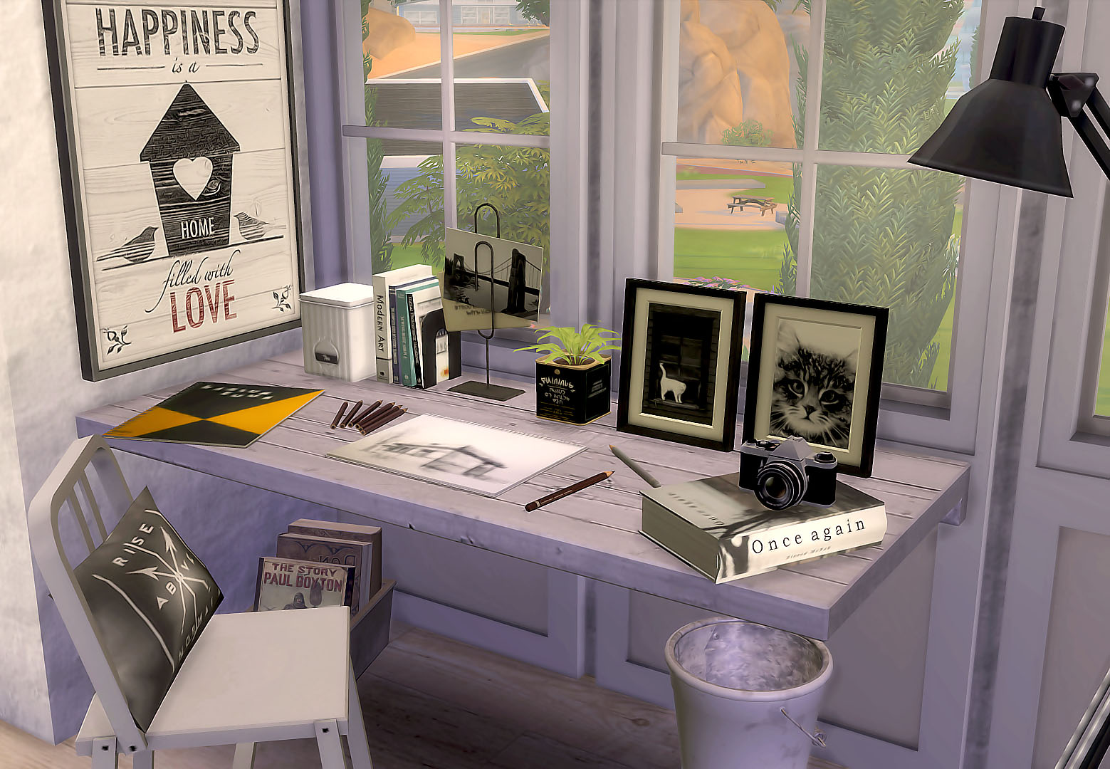 Sims 4 Ccs The Best Desk And Pictures By Ruby
