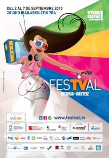 Cartel FesTVal 2013 - Vitoria-Gasteiz