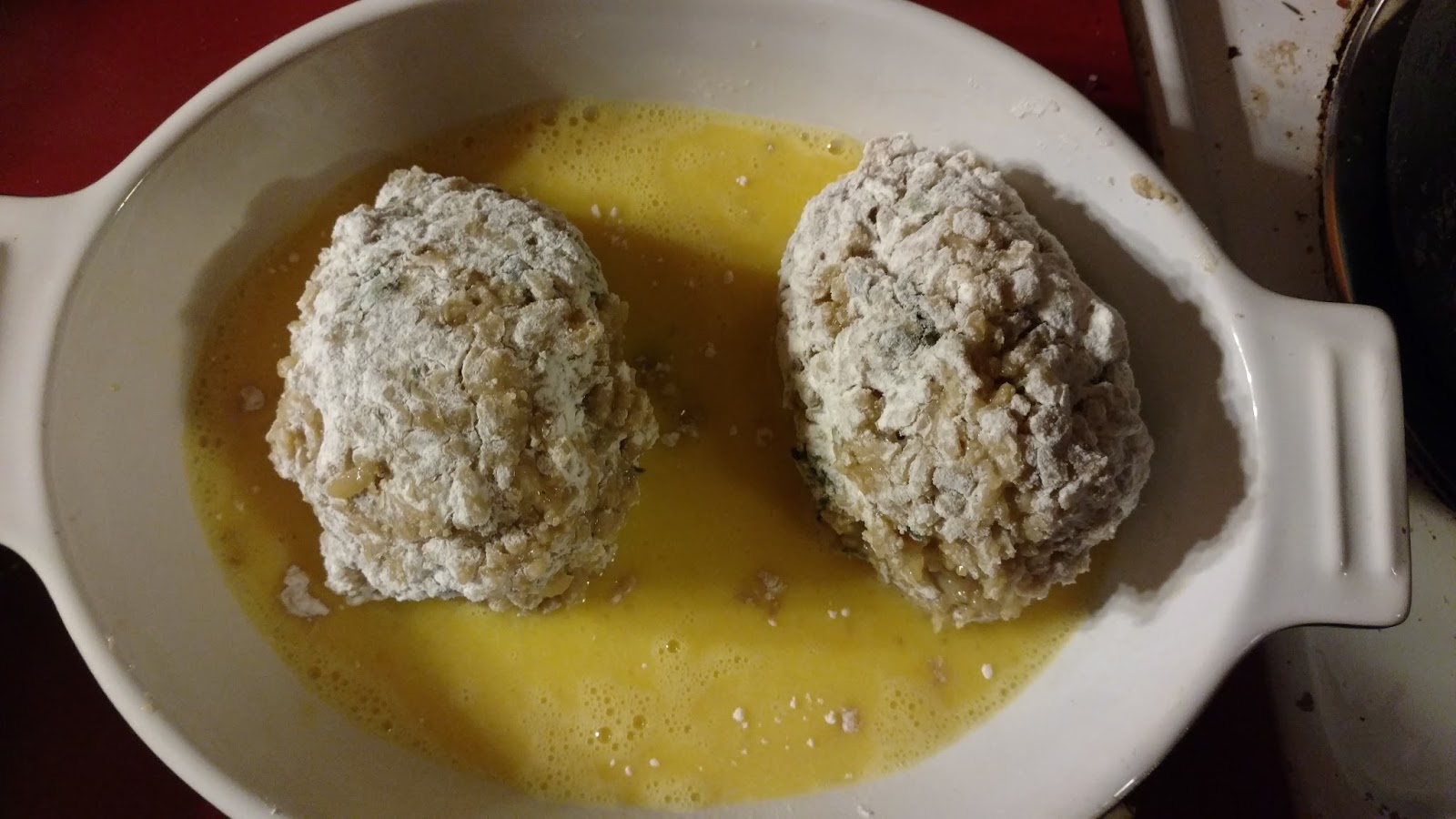 Arancini with Nduja and Taleggio