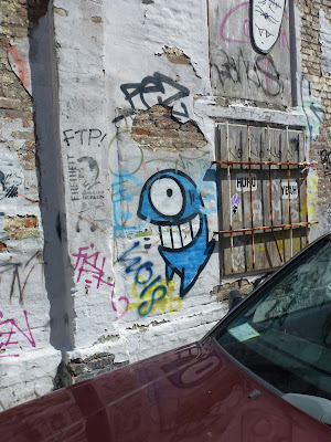Pez (El Pez), Graffiti, Smiling Fish in Hamburg