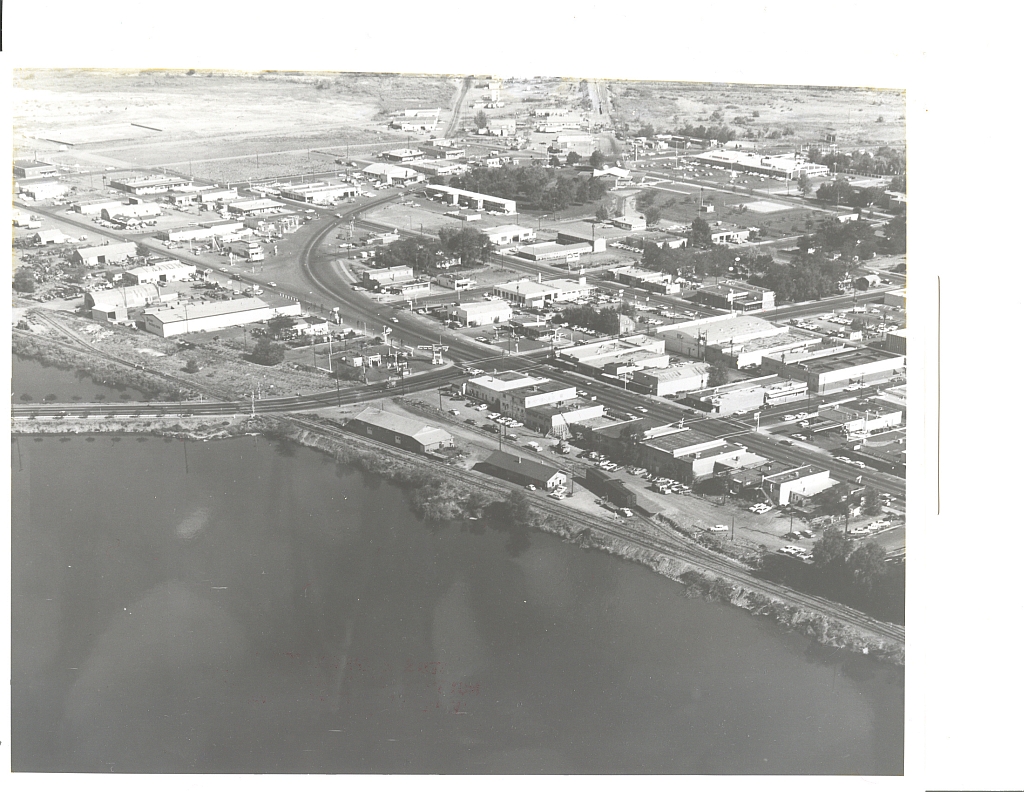 Big Bend Railroad History: 1966 Moses Lake Depot Area Views
