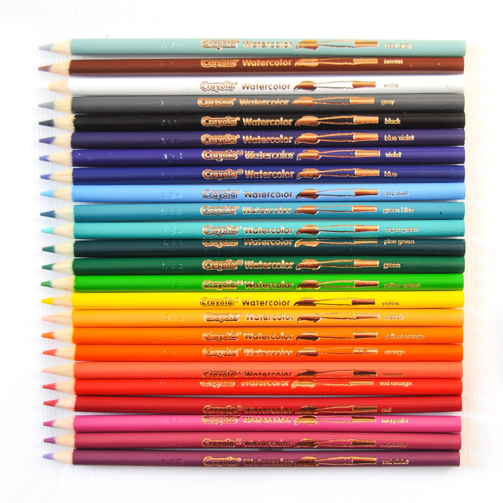 50 Crayola Colored Pencils Art