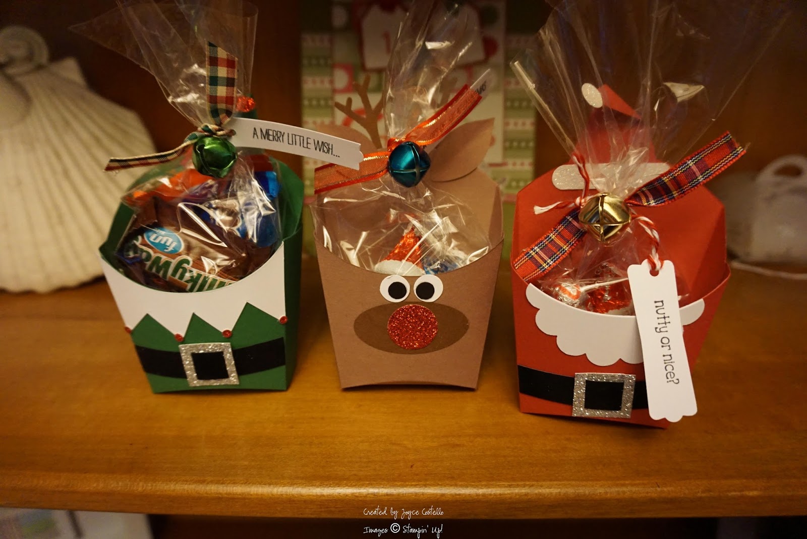 Michelle's Great Paper Chase Christmas Treat Boxes