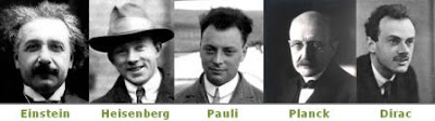 cinque uomini fondamentali della fisica moderna