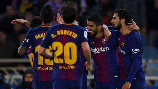 El FC Barcelona remonta a la Real Sociedad (2-4)