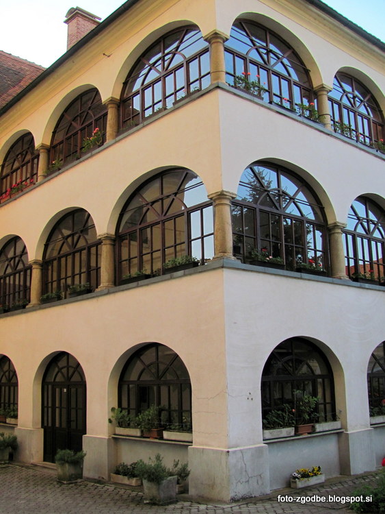 Žalec, staro mestno jedro, župnišče Slovenija, Štajerska