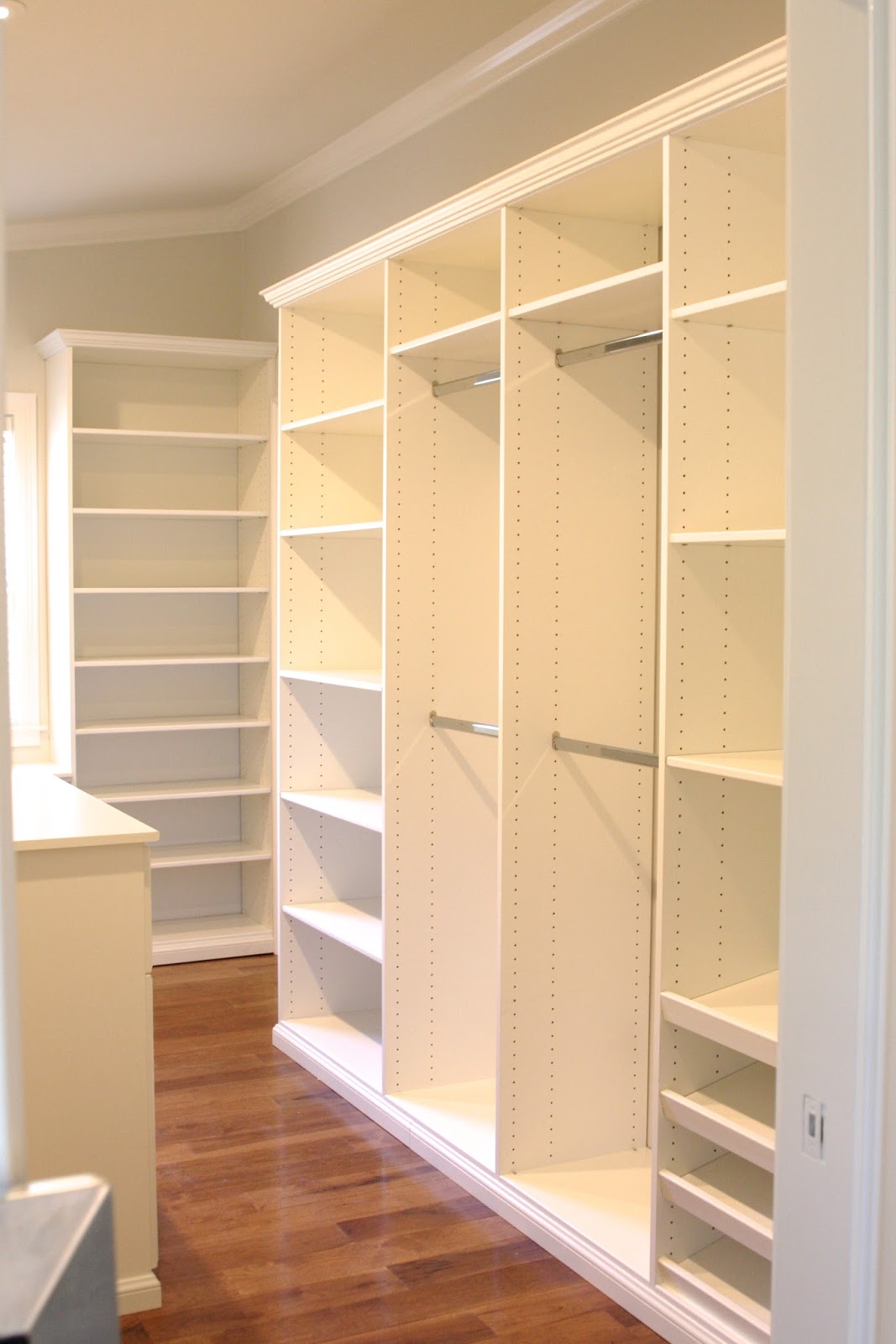 Master Closet Build-Out - simply organized