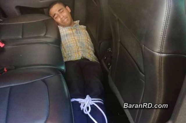 Hombre hallado amarrado en vehículo planificó auto robo Yeison Gabriel Almonte Mejía