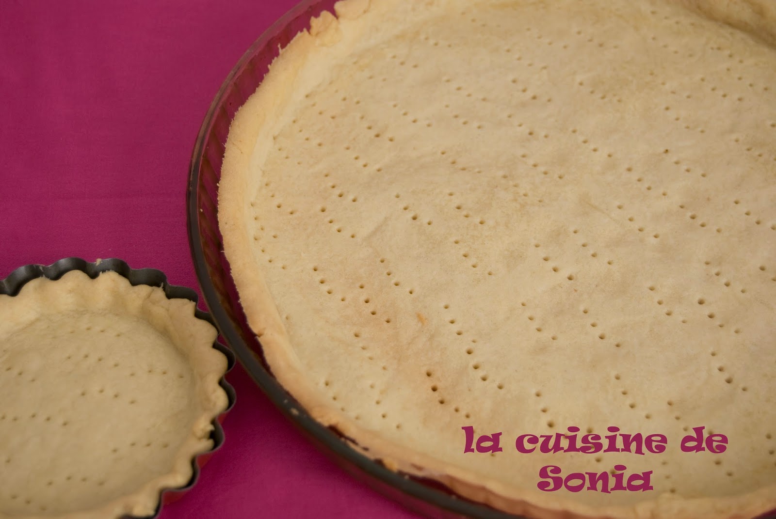 La cuisine de Sonia: Fond de tarte, pâte brisée
