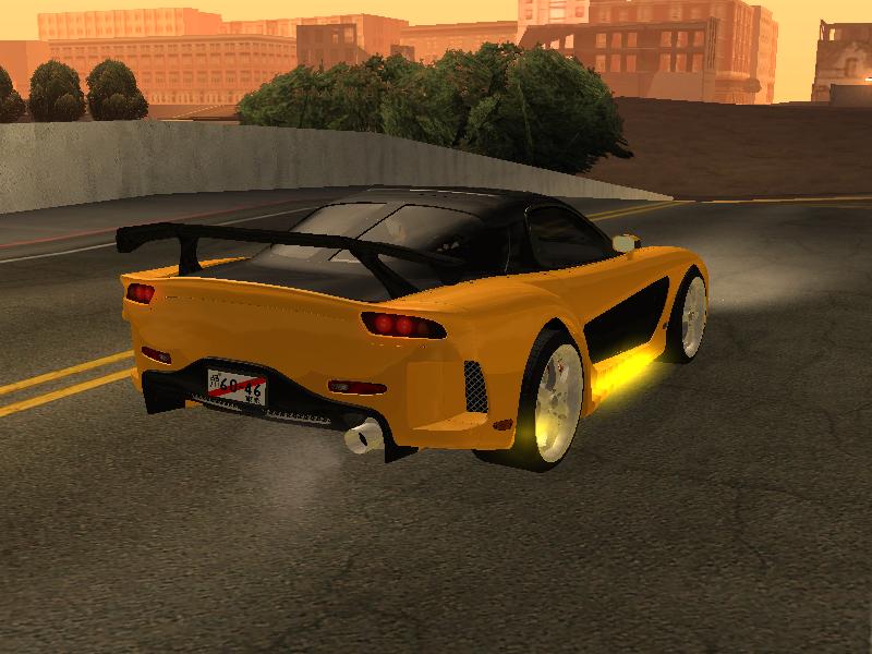 Токийский гта. Rx7 Veilside. GTA San Andreas Токийский дрифт. Mazda rx7 Tokyo Drift. Mazda RX-7 Mod GTA.