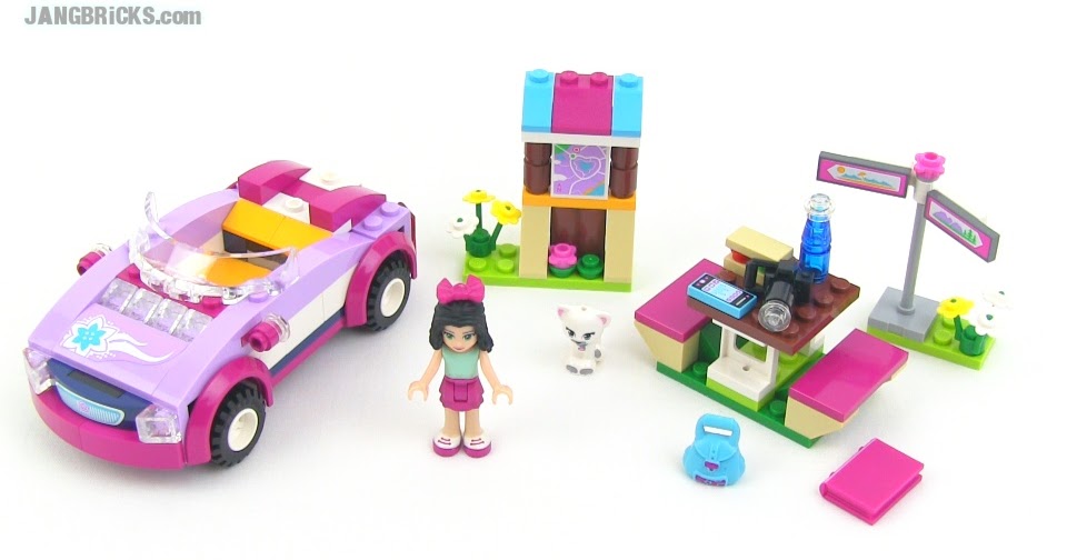 Lego Friends 41013 Emma S Sports Car Set Review