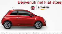 Amazon Fiat store, acquisto di auto online