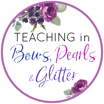 Grab button for Teaching in Bows, Pearls and Glitter