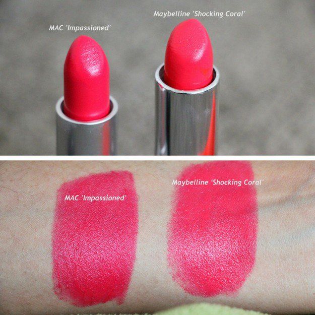 15 Best Selling MAC Lipstick Dupes That You Can Find At Maybelline