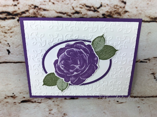 Healing Heart, Frenchie' Team, Stampin'Up!, New release stamp set in the Annual catalog,