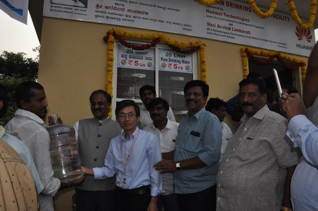 Huawei India R&D Center Sponsors Clean Drinking Facilities in Rural Bengaluru Huawei India R&D Center Sponsors Clean Drinking Facilities in Rural Bengaluru
