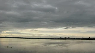 View of the river between Paraguay and Argentina