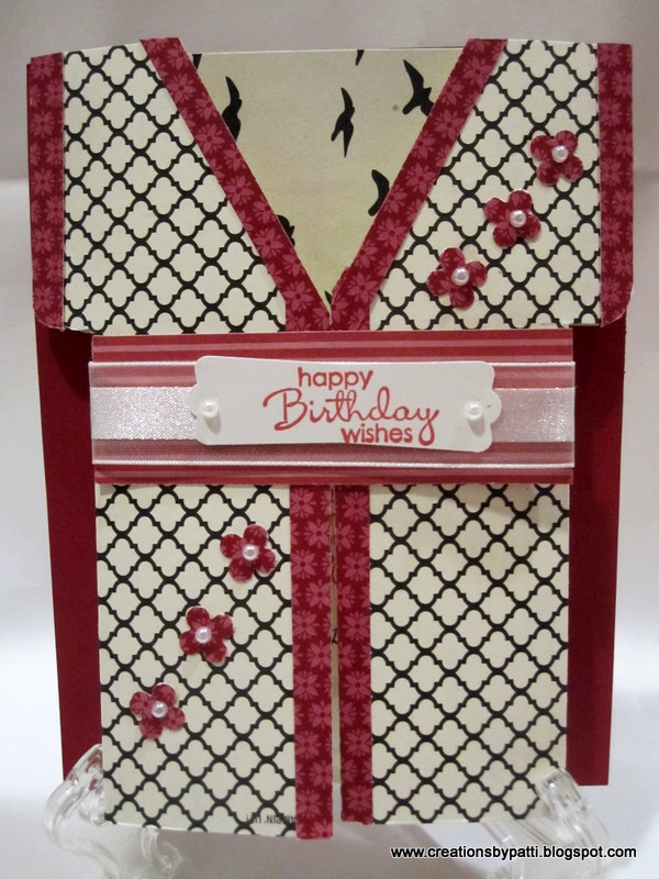 Creations by Patti: Kimono Birthday Wishes