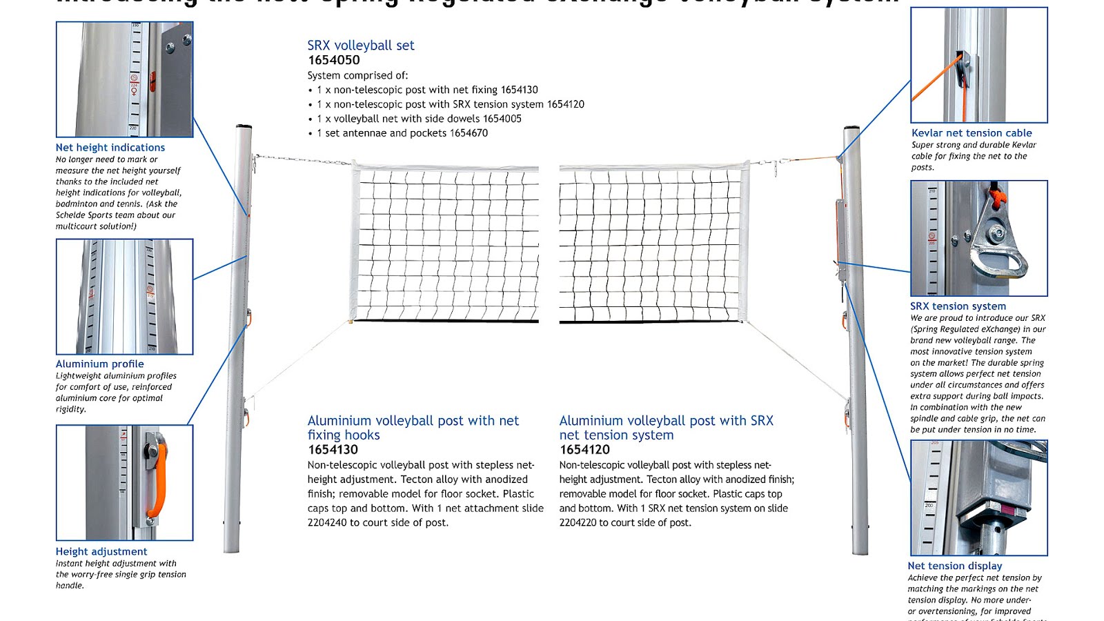 Volley Net Height Volley Choices