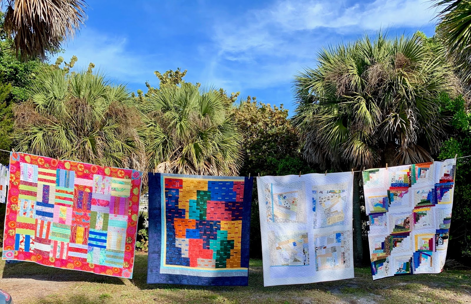 Sarasota Modern Quilt Guild Airing of Quilts