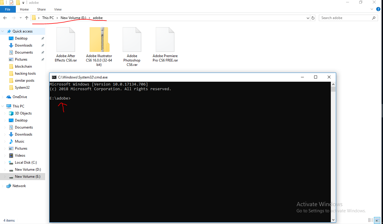 How To Completely Hide Files/Folders Using Command Prompt Windows(10/8.1/8/7/XP)