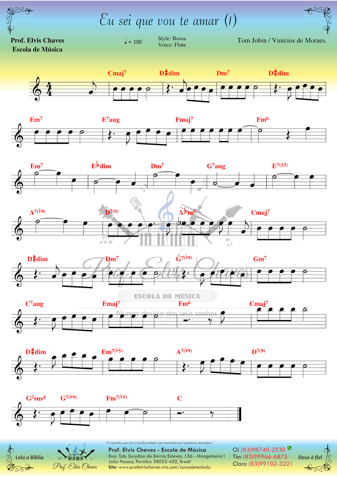 🎼 Partituras 🎶 Score 🎹 Sheet Music Eu sei que vou te amar. 🎼 Partituras 🎶 Score 🎹 Sheet Music Eu sei que vou te amar.