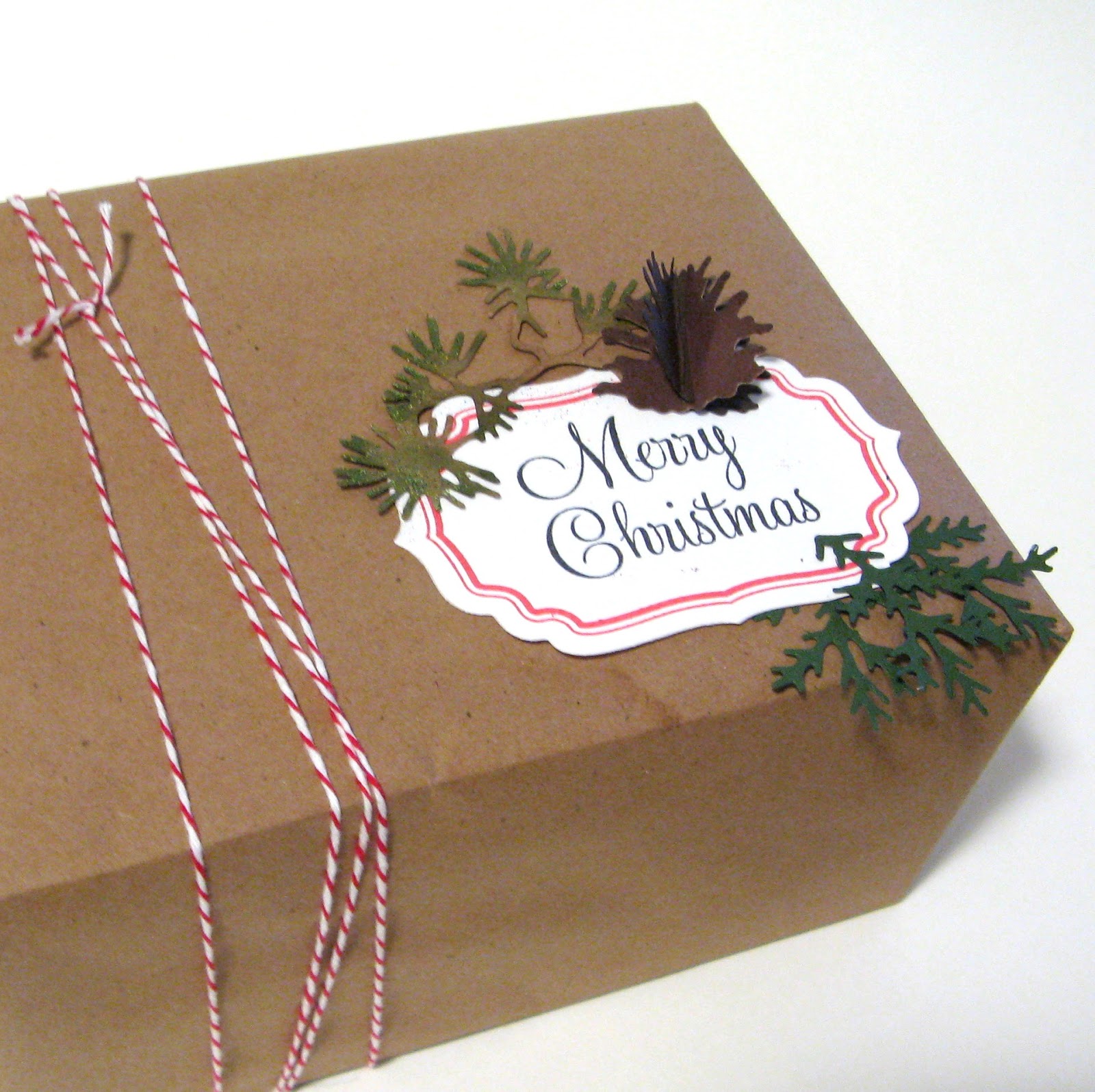 Elves In The Attic Brown Paper Packages tied up with String