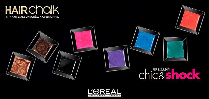Hair Chalk L'Oréal prezzo, ombre hair viola rosa, dip dye viola rosa, luciano colombo milano