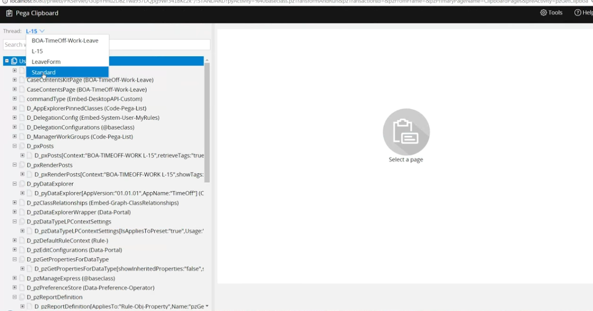 Saravanan's Blog Clipboard in Pega