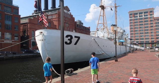 Zombie Parent's Guide: USCGC Taney, Baltimore
