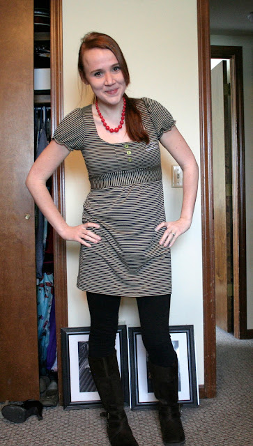 lil mama sews: Upcycled Maternity Dress from Men's Polo tutorial