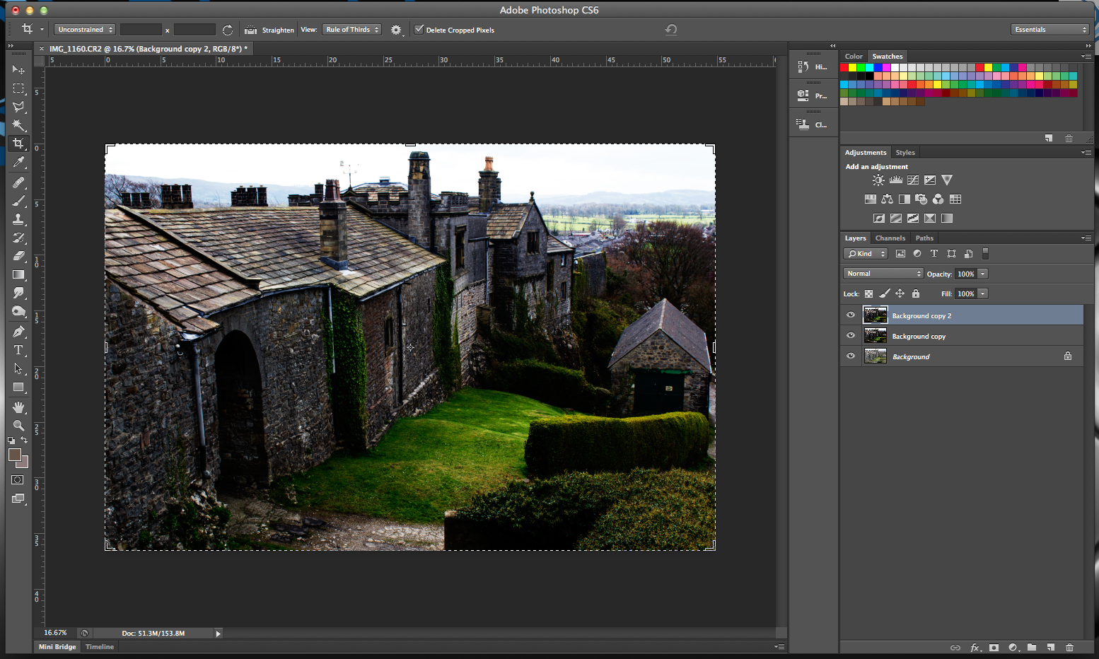 Final Major Project step by step Gaussian blur