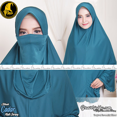 Jilbab Syari  Termurah Voal Motif