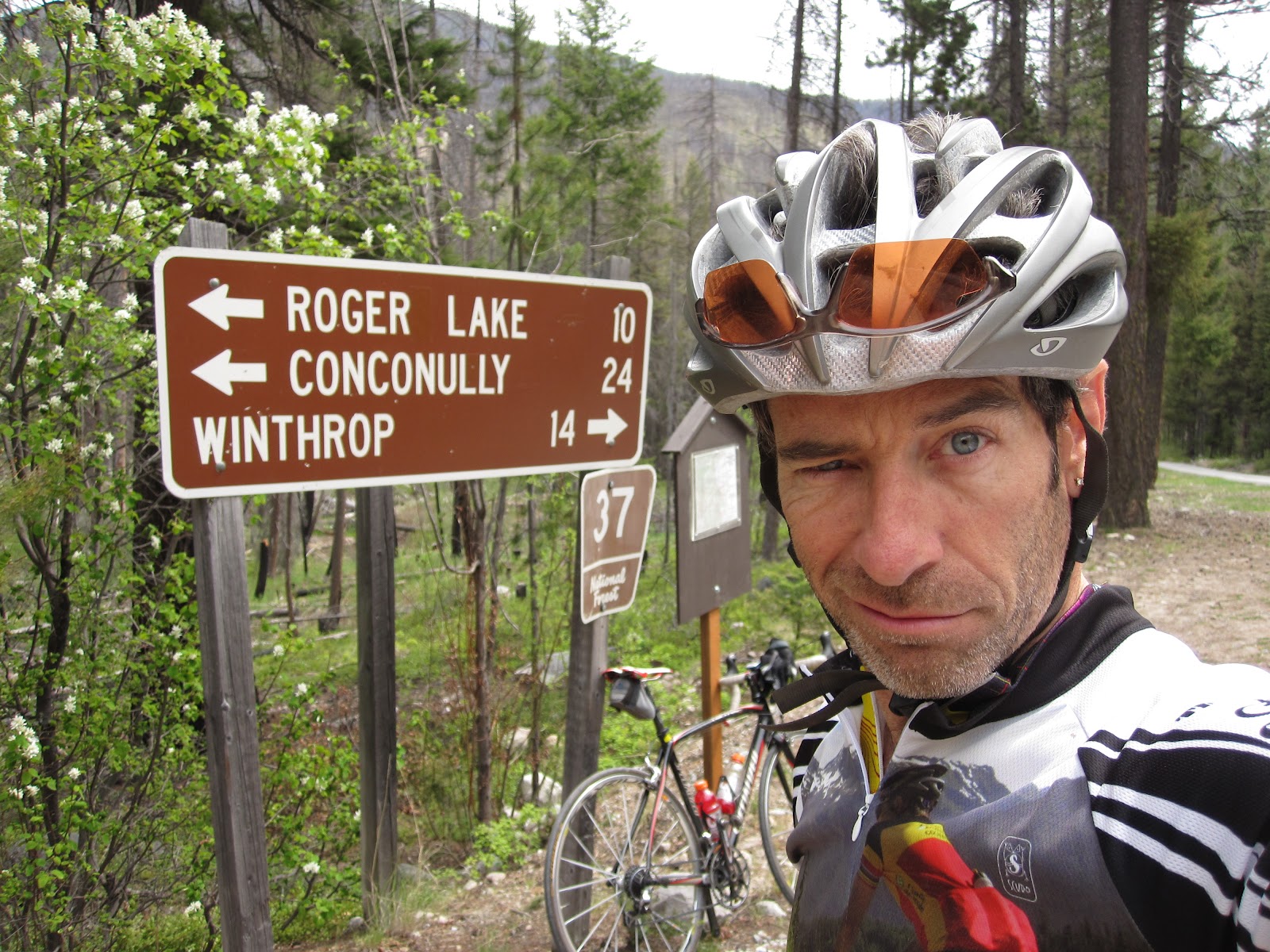 Mike McQuaide WINTHROP AREA ROAD BIKING