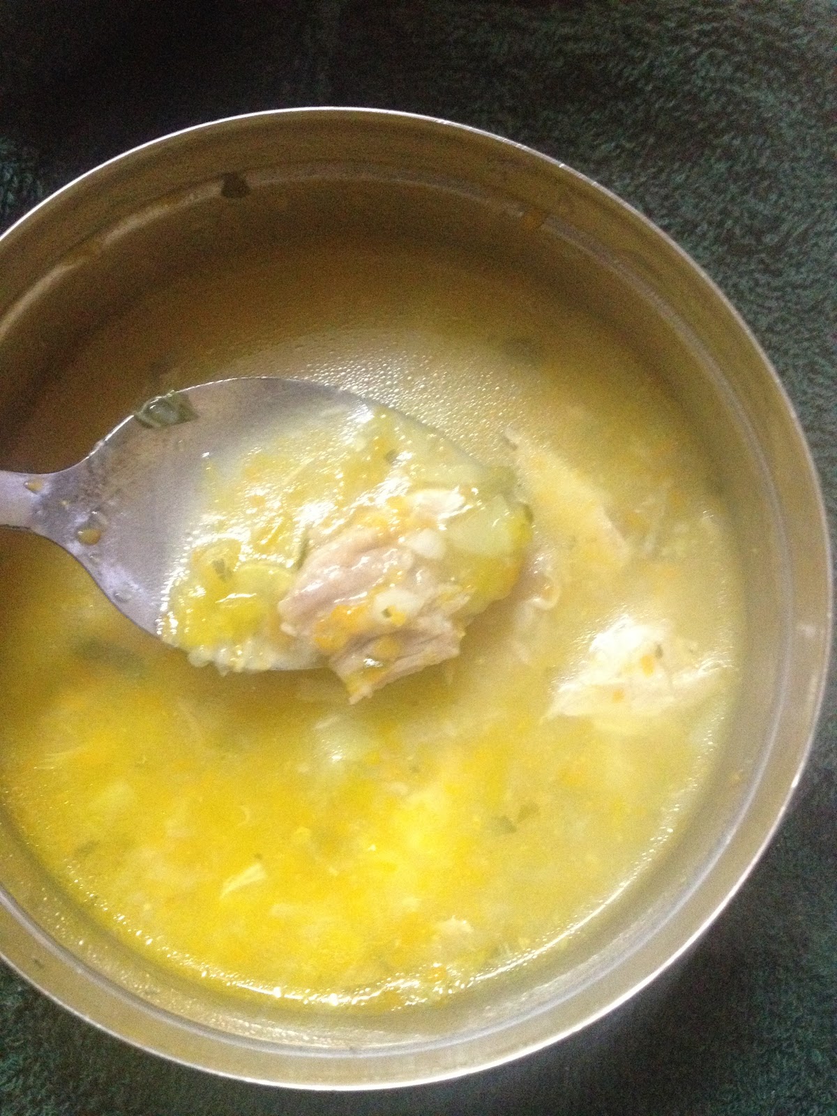 Mauritian and Fusion Cuisine Chicken and vegetables soup