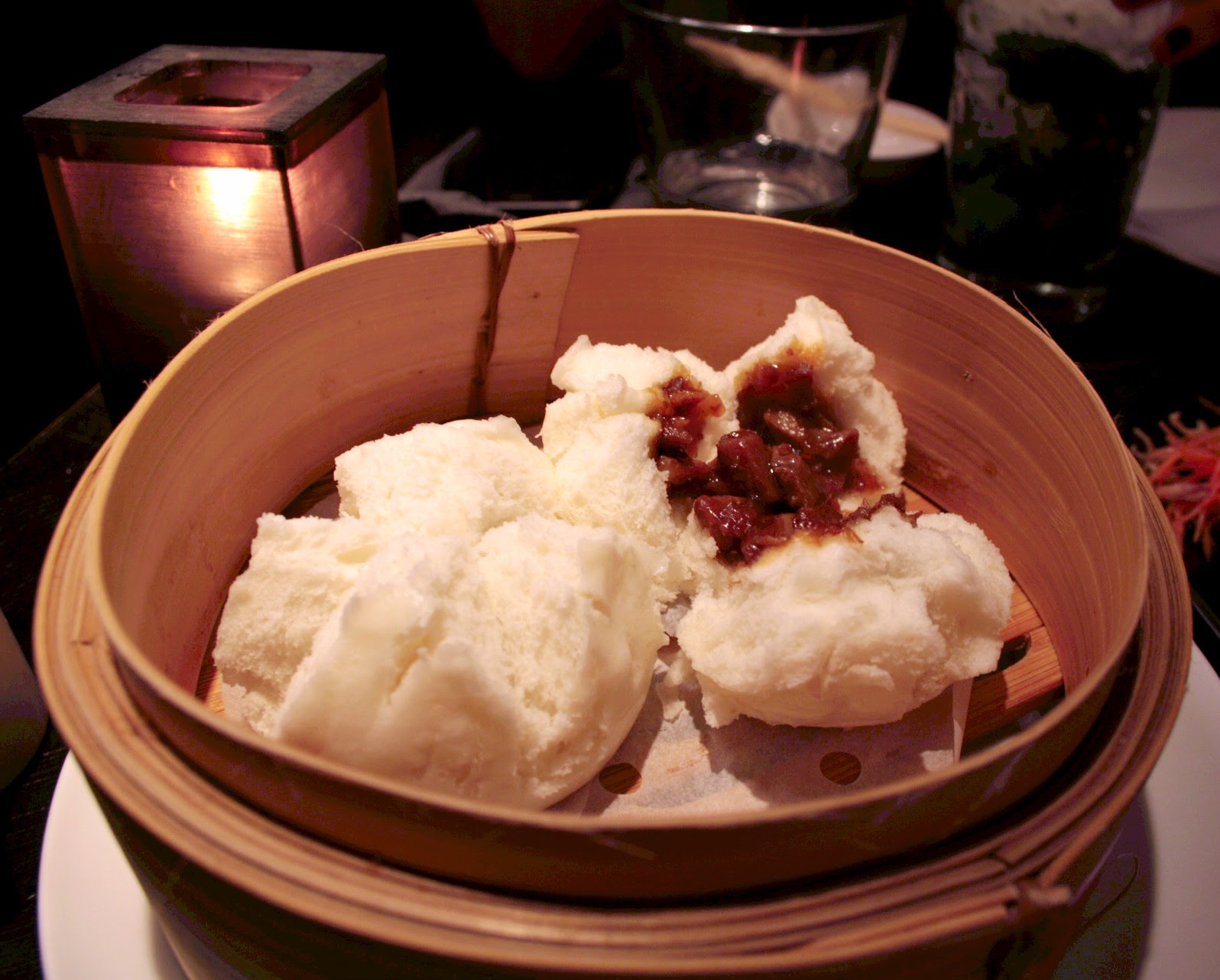 Char sui bao from Ping Pong dim sum restaurant in Soho