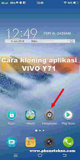 Cara kloning aplikasi VIVO Y83