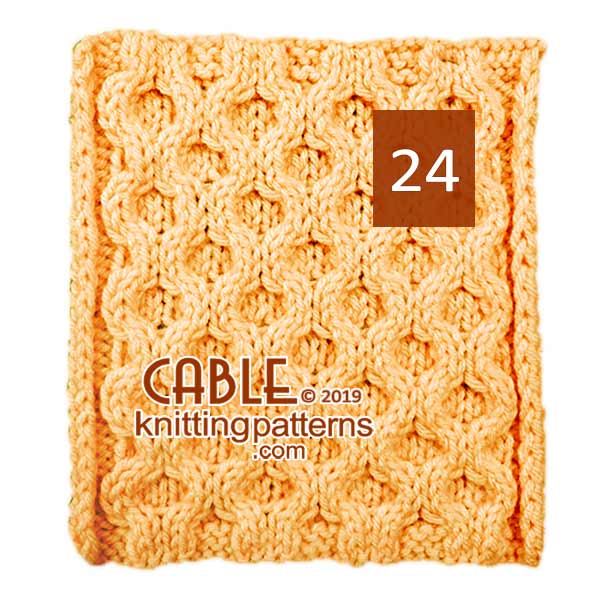 Cable Knitting Pattern 24