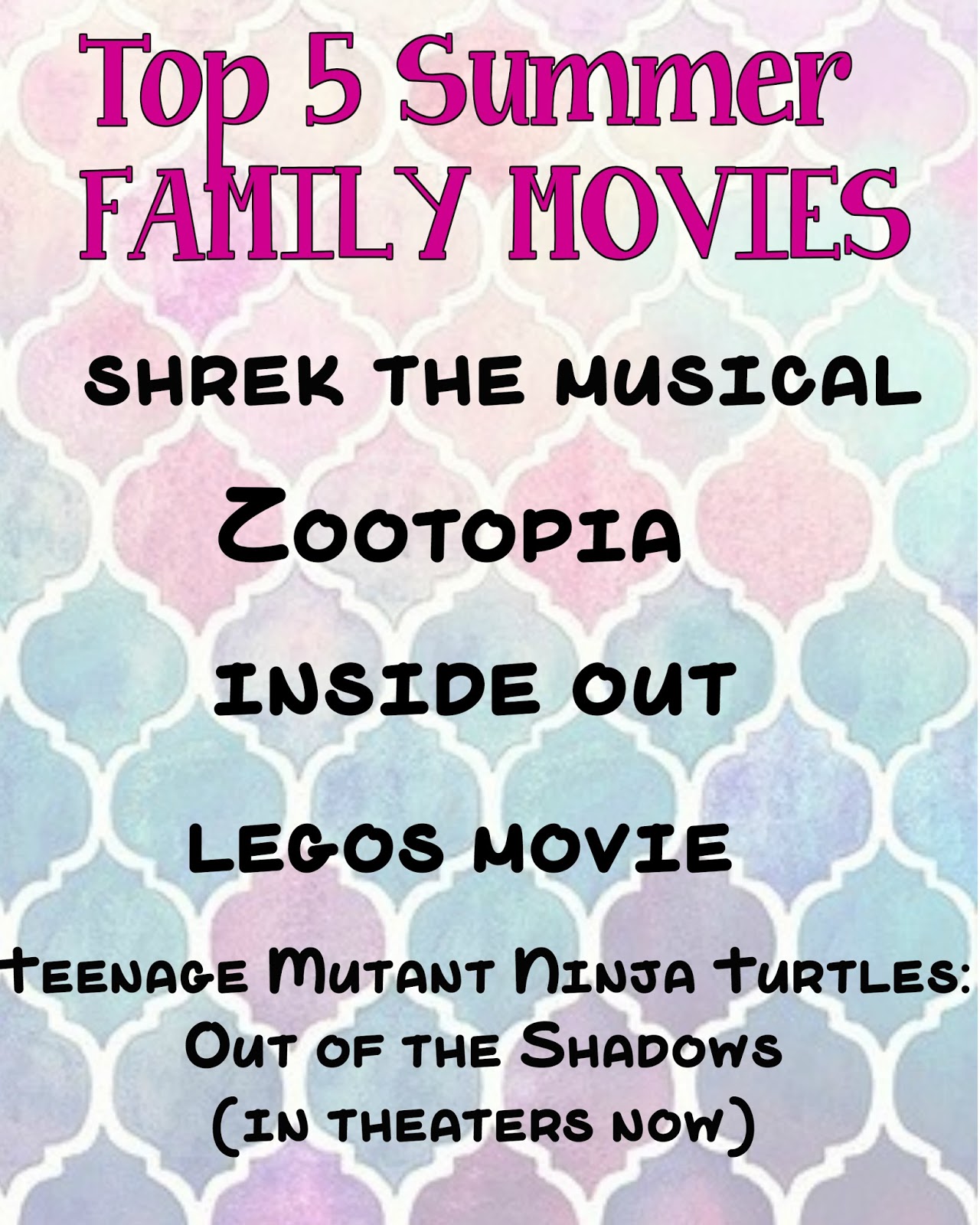 Sensational Finds Top 5 Summer Family Movies