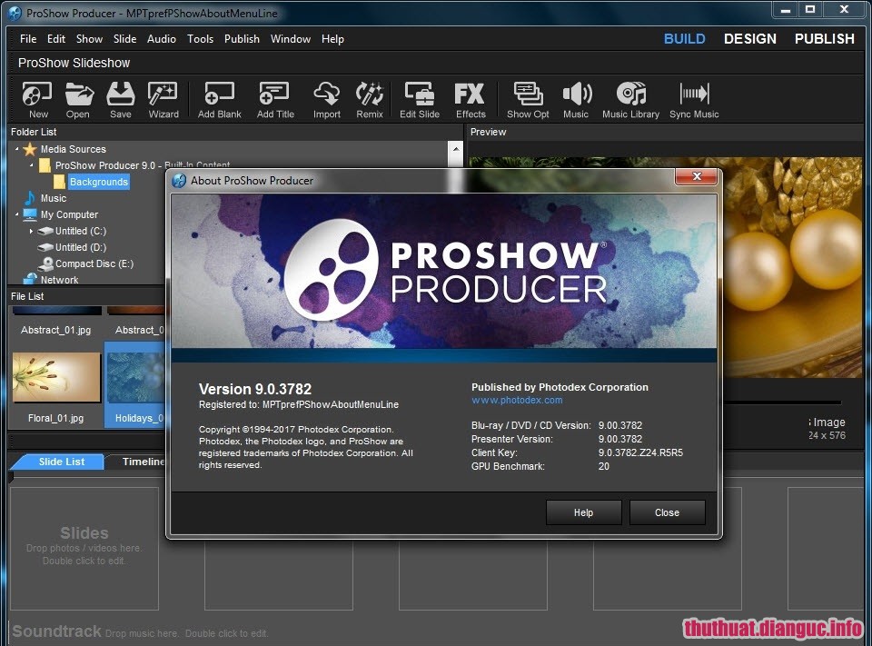 Download ProShow Producer 9.0 Full Key + Portable